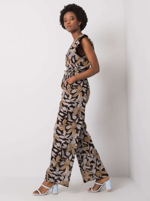 Kombinezon DHJ-KO-13568.13P czarno-beżowy