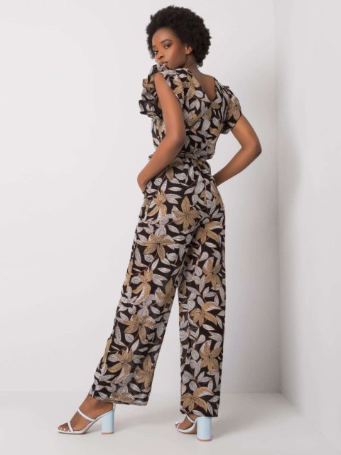 Kombinezon DHJ-KO-13568.13P czarno-beżowy