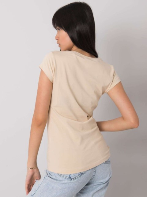 T-shirt EM-TS-ES-21-532.18 beżowy S T-shirt EM-TS-ES-21-532.18 beżowy S