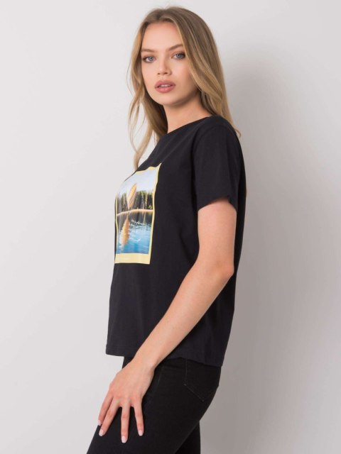 T-shirt PM-TS-SS21CA82.16 czarny L T-shirt PM-TS-SS21CA82.16 czarny L