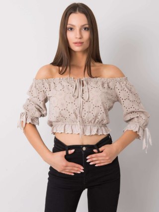 Top TW-TP-BI-25455.43 beżowy L