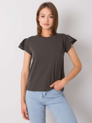 Bluzka RV-BZ-6724.69 ciemny khaki S/M