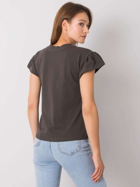Bluzka RV-BZ-6724.69 ciemny khaki S/M Bluzka RV-BZ-6724.69 ciemny khaki S/M