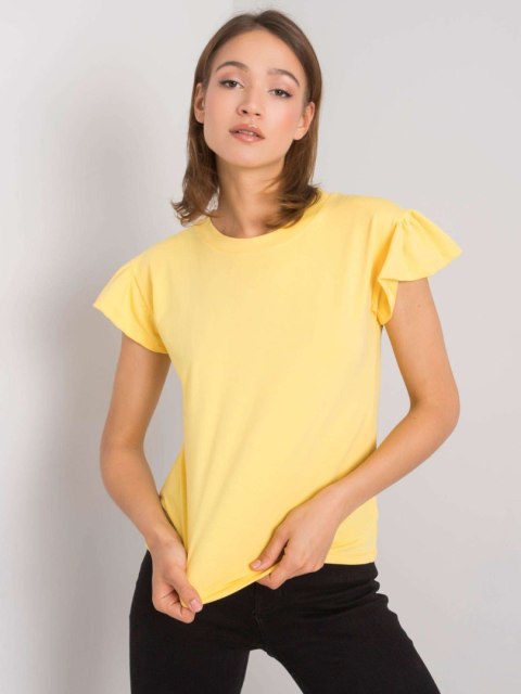 Bluzka RV-BZ-6724.69 żółty L/XL Bluzka RV-BZ-6724.69 żółty L/XL