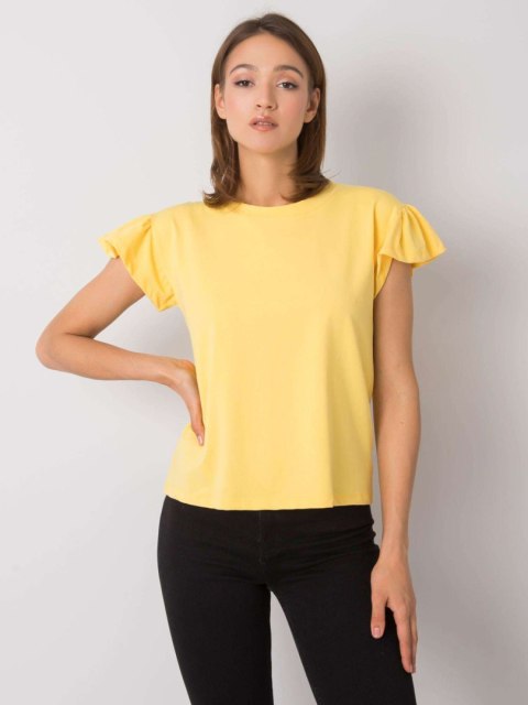 Bluzka RV-BZ-6724.69 żółty L/XL Bluzka RV-BZ-6724.69 żółty L/XL