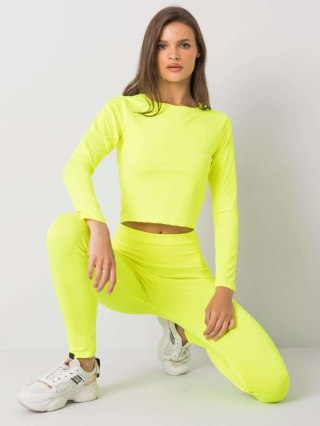 Komplet EM-KMPL-586.51 fluo żółty S/M