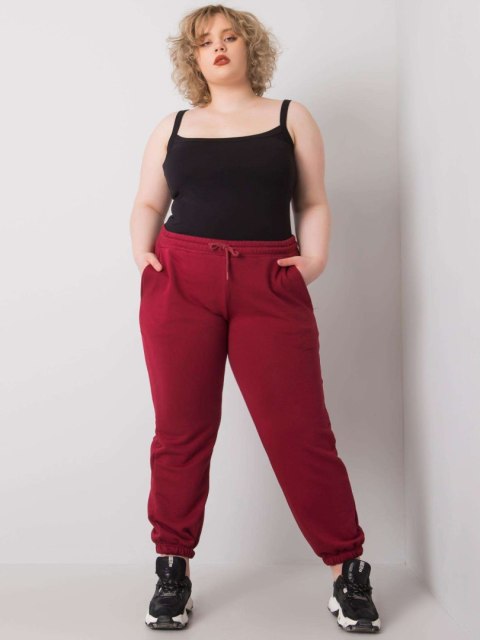 Spodnie dresowe RV-DR-6331.86 bordowy 2XL Spodnie dresowe RV-DR-6331.86 bordowy 2XL