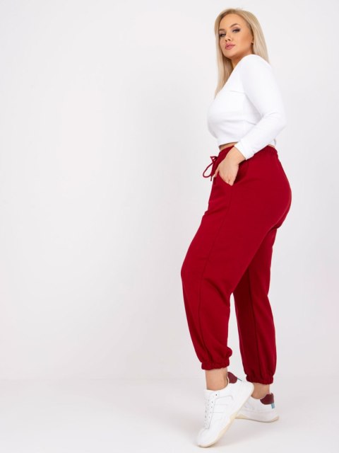 Spodnie dresowe RV-DR-6331.86 bordowy 3XL Spodnie dresowe RV-DR-6331.86 bordowy 3XL
