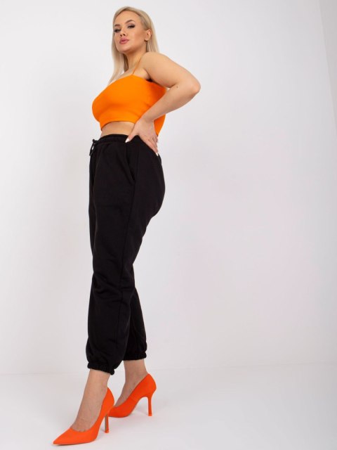 Spodnie dresowe RV-DR-6331.86 czarny XL