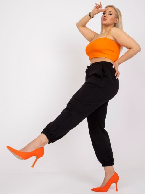 Spodnie dresowe RV-DR-6331.86 czarny XL