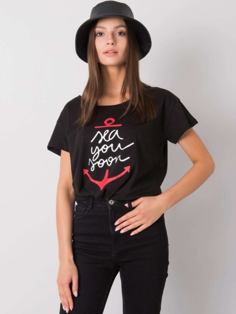 T-shirt FA-TS-7196.74P czarny T-shirt FA-TS-7196.74P czarny