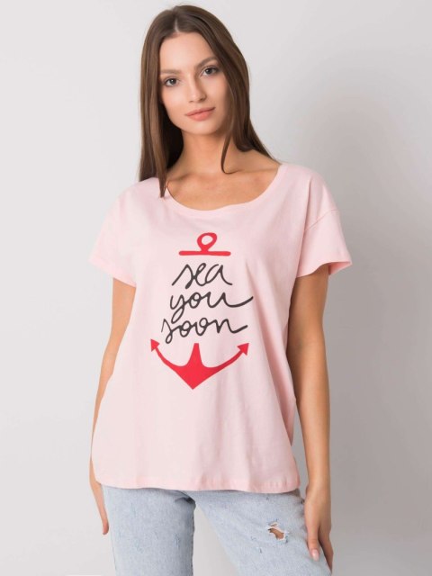 T-shirt FA-TS-7196.74P jasny różowy T-shirt FA-TS-7196.74P jasny różowy