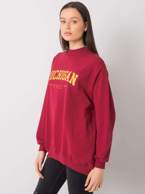 Bluza RV-BL-6671.75P bordowy S/M Bluza RV-BL-6671.75P bordowy S/M