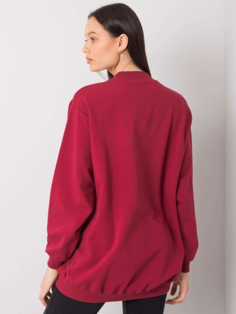 Bluza RV-BL-6671.75P bordowy S/M Bluza RV-BL-6671.75P bordowy S/M