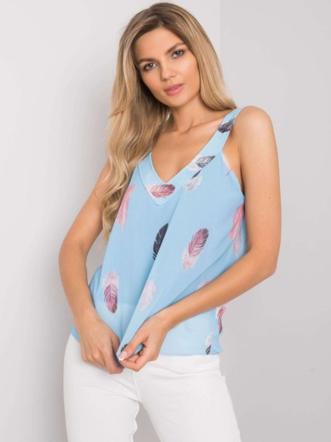 Top DHJ-TP-13327.06P jasny niebieski Top DHJ-TP-13327.06P jasny niebieski