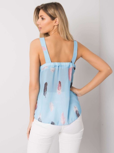 Top DHJ-TP-13327.06P jasny niebieski Top DHJ-TP-13327.06P jasny niebieski