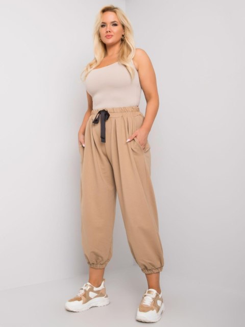 Spodnie dresowe EM-DR-EW-20-423.16 beżowy XL Spodnie dresowe EM-DR-EW-20-423.16 beżowy XL