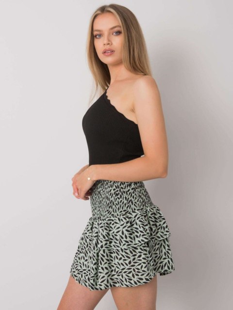 Spódnica RO-SD-2511-4.18P czarno-zielony M