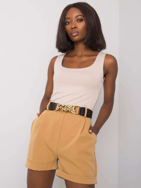 Szorty DHJ-SN-13186.03P camelowy 2XL