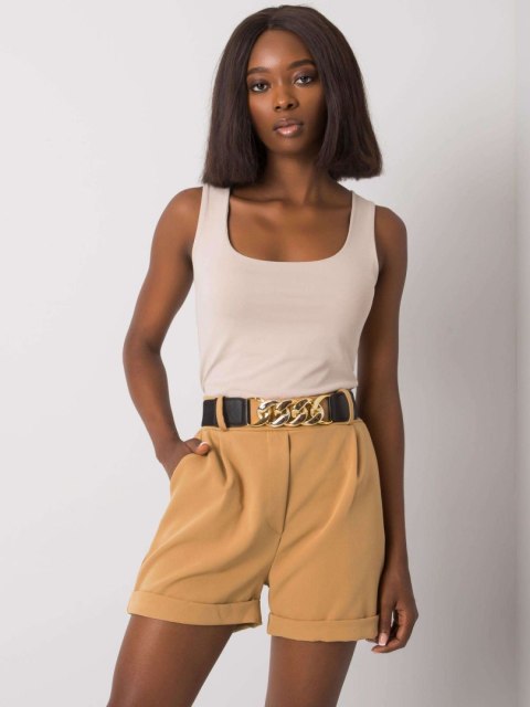 Szorty DHJ-SN-13186.03P camelowy 2XL