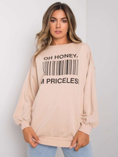 Bluza EM-BL-536/1.13 beżowy L/XL Bluza EM-BL-536/1.13 beżowy L/XL
