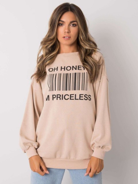 Bluza EM-BL-536/1.13 beżowy L/XL Bluza EM-BL-536/1.13 beżowy L/XL