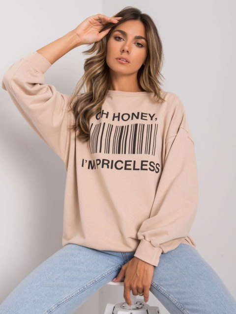 Bluza EM-BL-536/1.13 beżowy L/XL Bluza EM-BL-536/1.13 beżowy L/XL