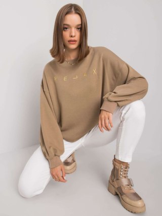 Bluza EM-BL-536/2.04 ciemny bezowy L/XL