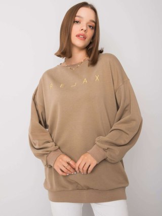 Bluza EM-BL-536/2.04 ciemny bezowy L/XL