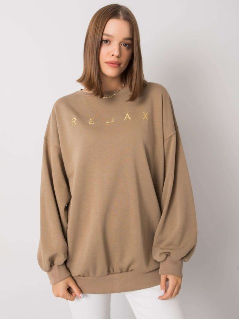 Bluza EM-BL-536/2.04 ciemny bezowy S/M Bluza EM-BL-536/2.04 ciemny bezowy S/M