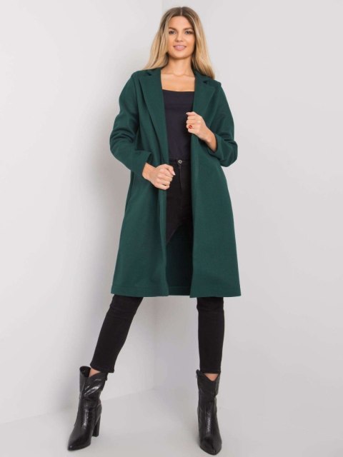Płaszcz CHA-PL-0402.33P ciemny zielony S/M Płaszcz CHA-PL-0402.33P ciemny zielony S/M