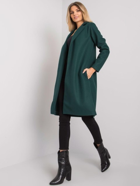 Płaszcz CHA-PL-0402.33P ciemny zielony S/M Płaszcz CHA-PL-0402.33P ciemny zielony S/M