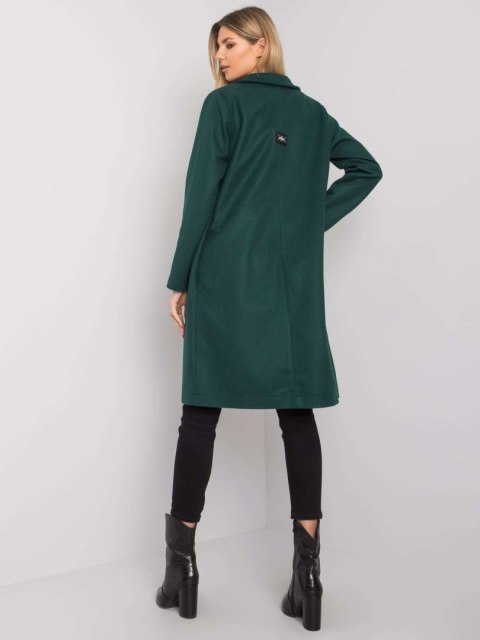 Płaszcz CHA-PL-0402.33P ciemny zielony S/M Płaszcz CHA-PL-0402.33P ciemny zielony S/M