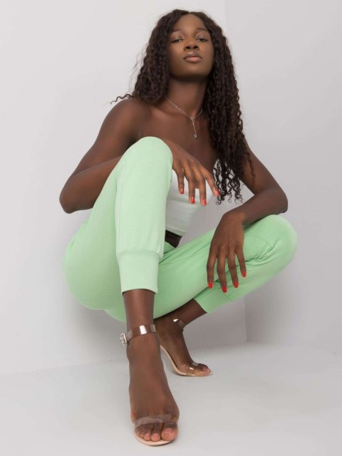 Spodnie dresowe FA-DR-6388-1.91 pistacjowy L/XL