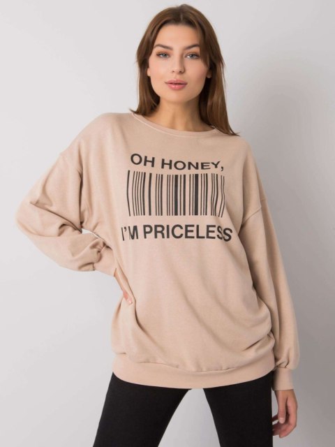 Bluza EM-BL-536/1U.84P beżowy Bluza EM-BL-536/1U.84P beżowy