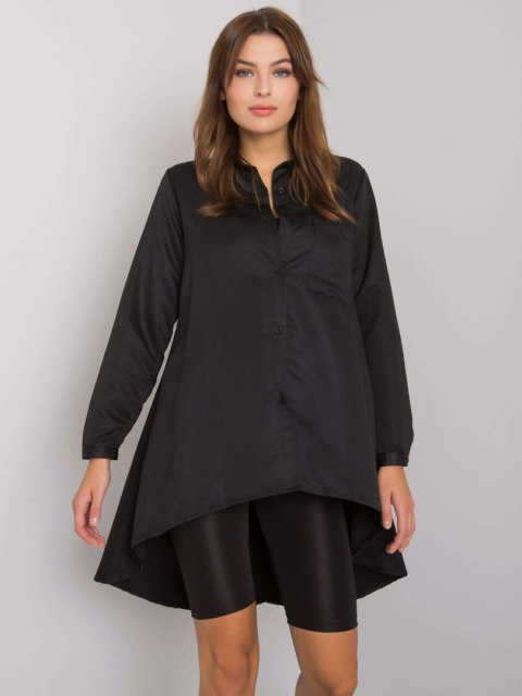 Koszula klasyczna z dłuższym tyłem, czarna Brinleigh L/XL Koszula klasyczna z dłuższym tyłem, czarna Brinleigh L/XL