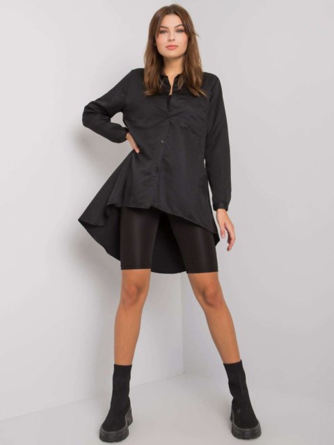 Koszula klasyczna z dłuższym tyłem, czarna Brinleigh L/XL Koszula klasyczna z dłuższym tyłem, czarna Brinleigh L/XL