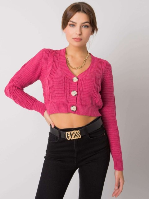 Sweter LC-SW-A4.40X ciemny różowy