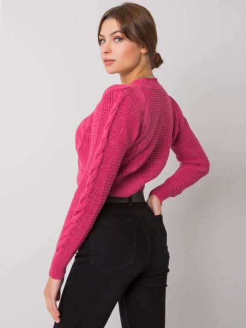 Sweter LC-SW-A4.40X ciemny różowy