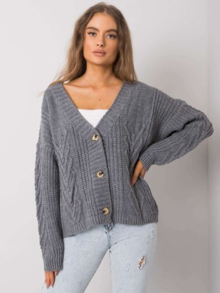 Sweter TW-SW-BI-22022.97 ciemny szary