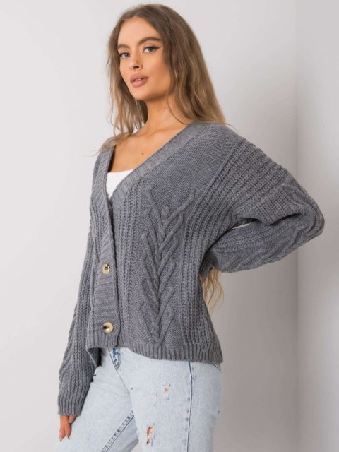Sweter TW-SW-BI-22022.97 ciemny szary Sweter TW-SW-BI-22022.97 ciemny szary
