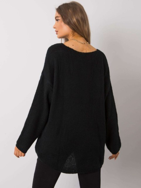 Sweter TW-SW-BI-3002.98 czarny Sweter TW-SW-BI-3002.98 czarny