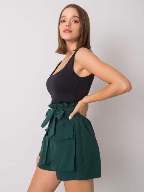 Szorty DHJ-SN-13295.76 ciemny zielony S