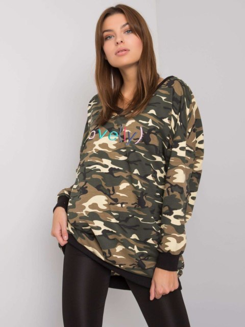 Tunika FA-TU-7351.35P ciemny khaki Tunika FA-TU-7351.35P ciemny khaki