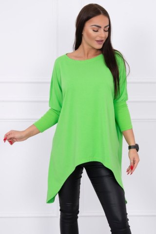 Bluzka oversize jasny zielony