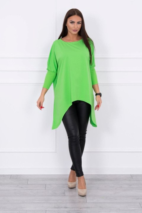 Bluzka oversize jasny zielony