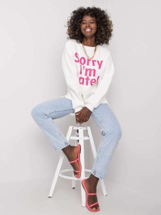 Bluza EM-BL-624.90P biało-różowy S