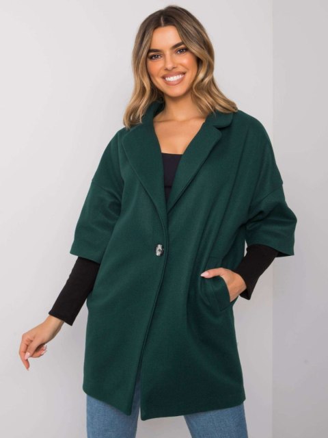 Płaszcz CHA-PL-0409.30X ciemny zielony S/M Płaszcz CHA-PL-0409.30X ciemny zielony S/M