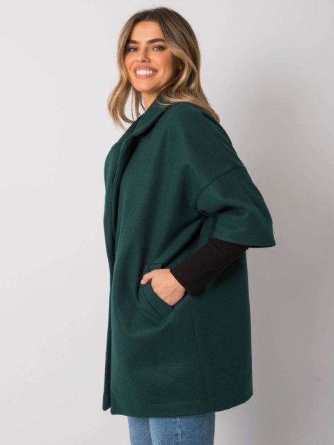 Płaszcz CHA-PL-0409.30X ciemny zielony S/M Płaszcz CHA-PL-0409.30X ciemny zielony S/M