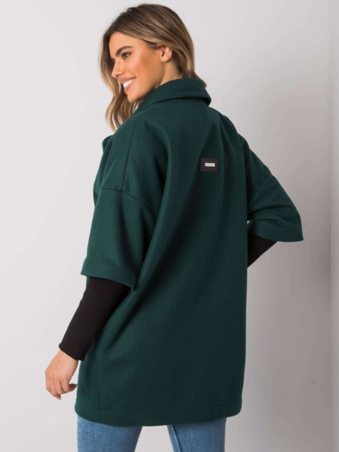 Płaszcz CHA-PL-0409.30X ciemny zielony S/M Płaszcz CHA-PL-0409.30X ciemny zielony S/M